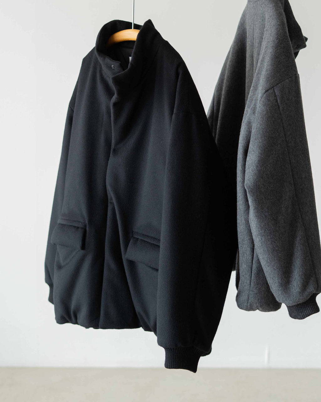 Padded wool blouson BL05263