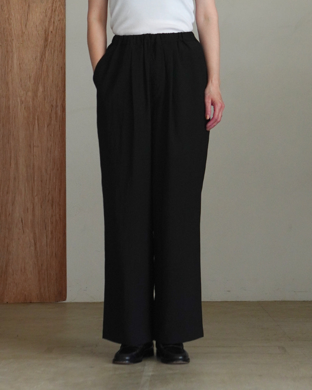 STILL BY HAND スティルバイハンド Rayon linen easy pants レーヨン リネン イージー パンツ | Crouka(クローカ)