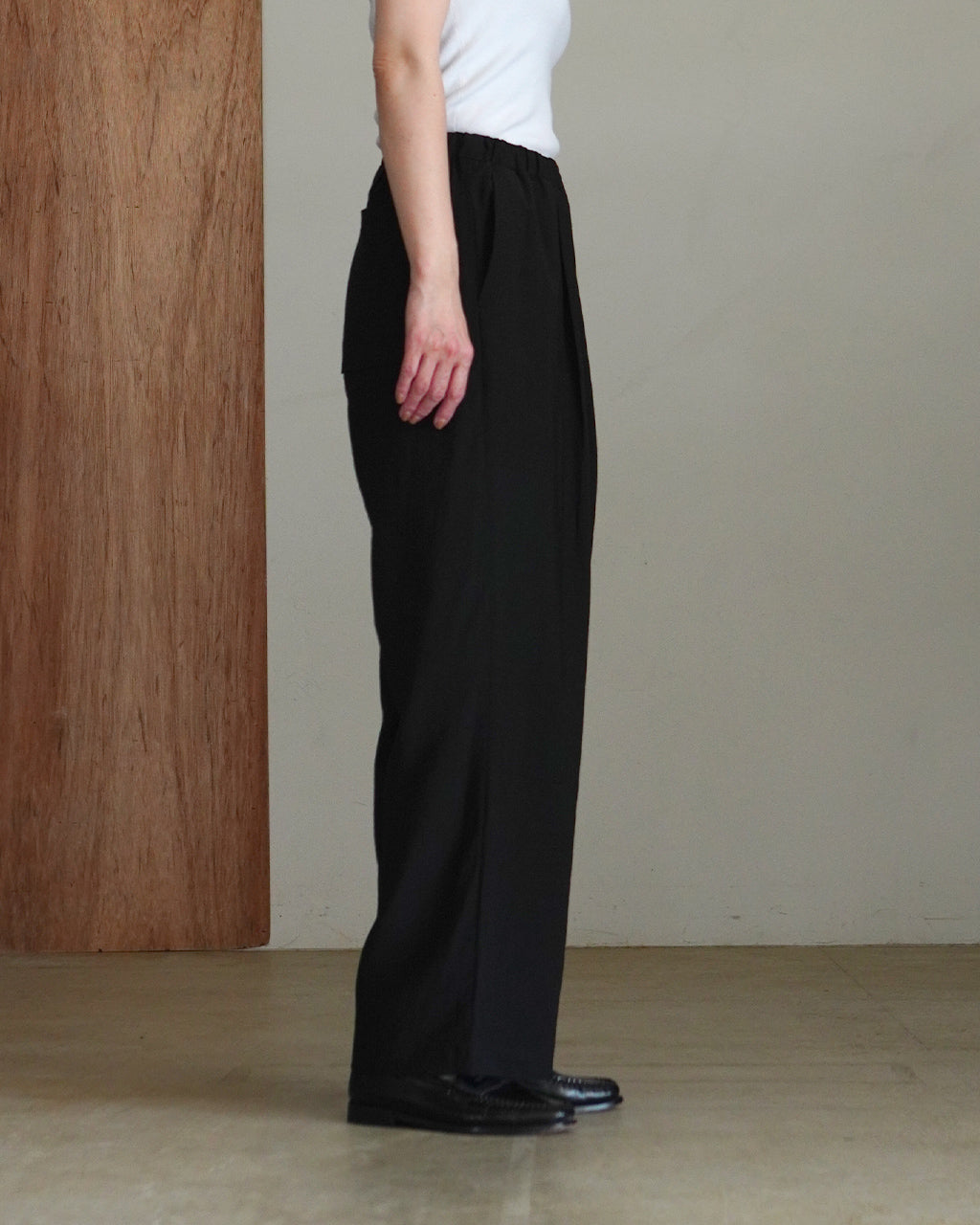 STILL BY HAND スティルバイハンド Rayon linen easy pants レーヨン リネン イージー パンツ | Crouka(クローカ)
