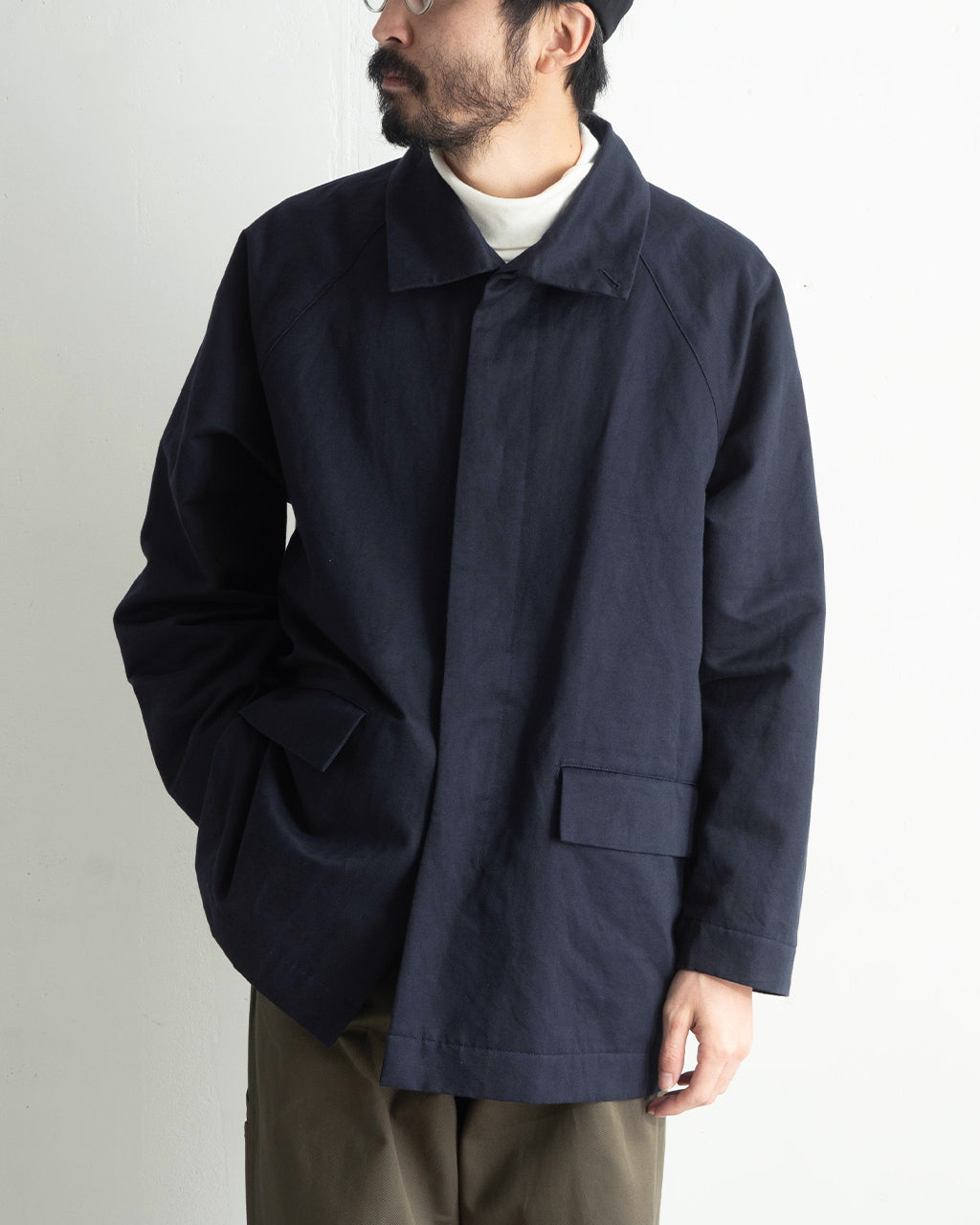 【SALE!20%OFF】ライナー付き ハーフコート ステンカラー コート CO01244
