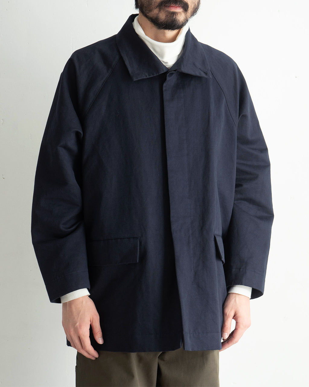 【SALE!20%OFF】ライナー付き ハーフコート ステンカラー コート CO01244