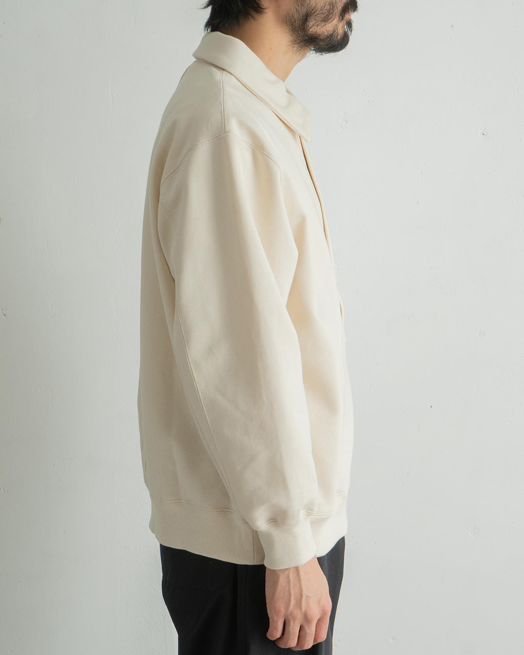 【アウトレット!30%OFF】STILL BY HAND スティルバイハンド 襟付き プルオーバー スウェット ボタン付き スタンドカラー カットソー CS01244【送料無料】