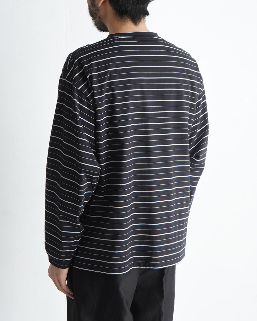 【SALE!40%OFF】ボーダー ロングスリーブ Tシャツ STRIPED LONG SLEEVE ポケット ストライプ ロンT カットソー CS02251
