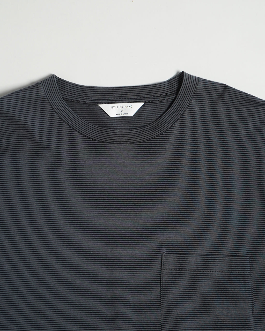 【SALE!40%OFF】ボーダー ロングスリーブ Tシャツ STRIPED LONG SLEEVE ポケット ストライプ ロンT カットソー CS02251