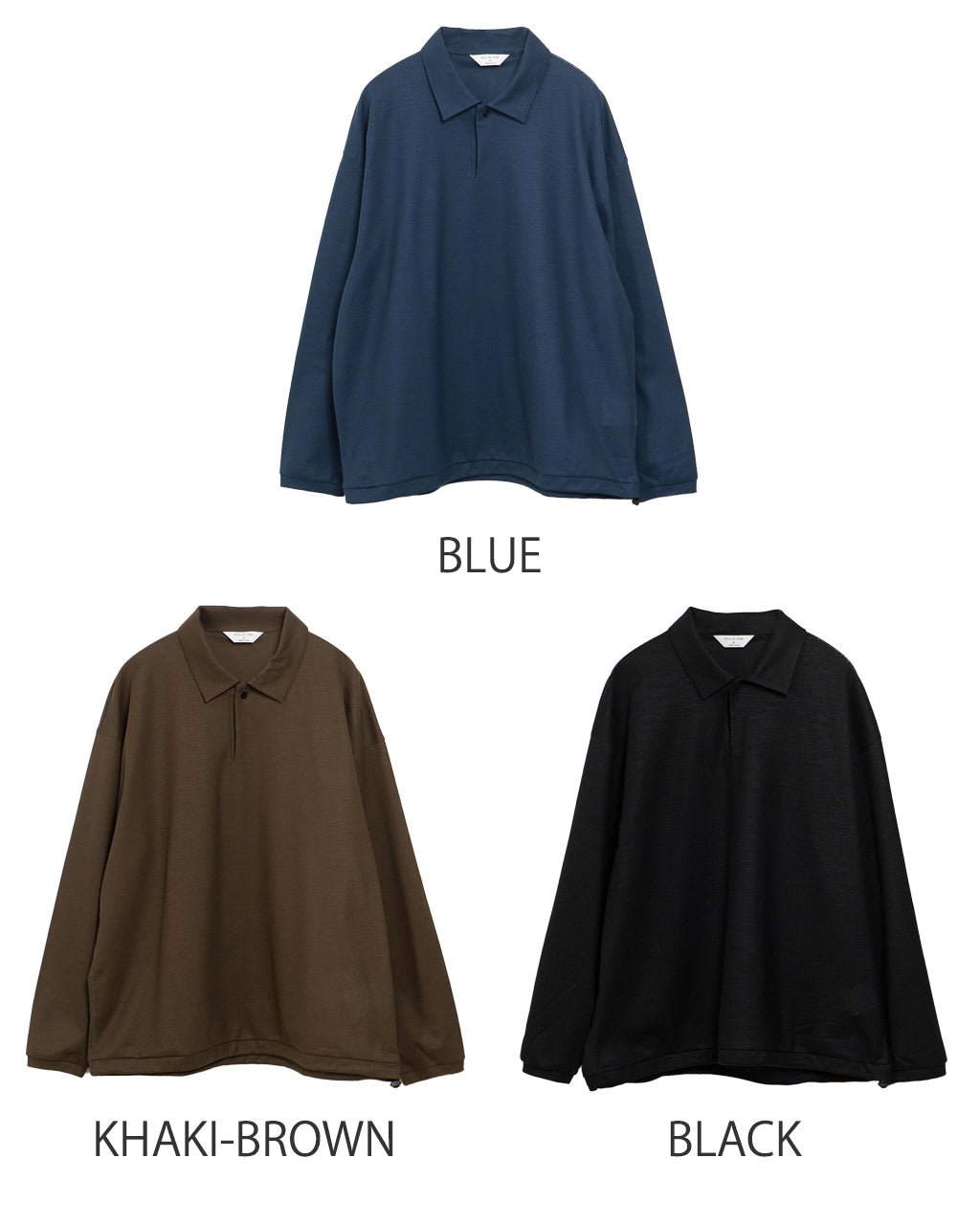 【SALE!30%OFF】長袖 ポロシャツ LONG SLEEVE POLO CS07251
