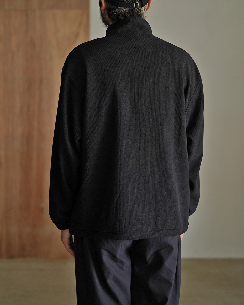 High neck zip up jumper CS09253