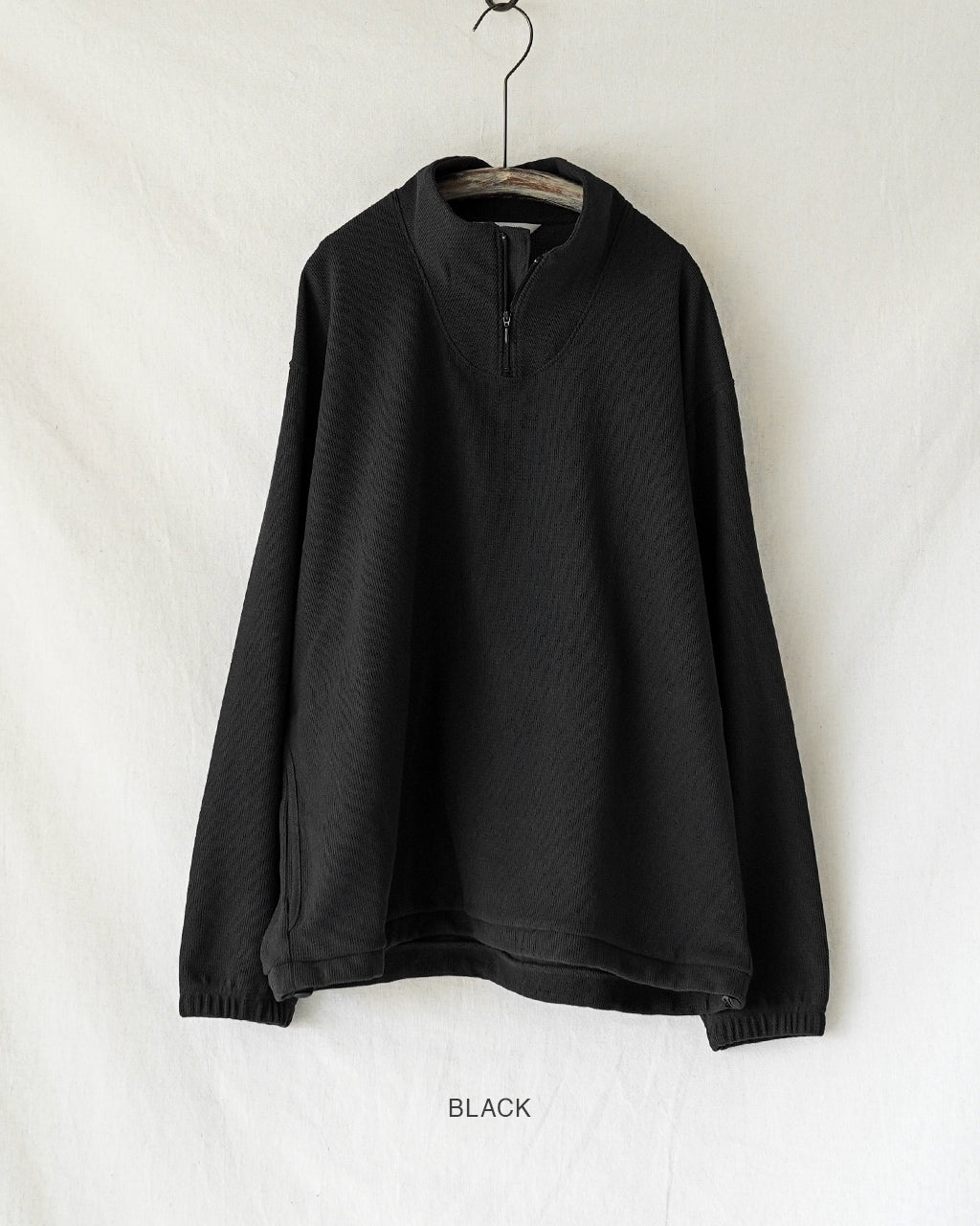High neck zip up jumper CS09253
