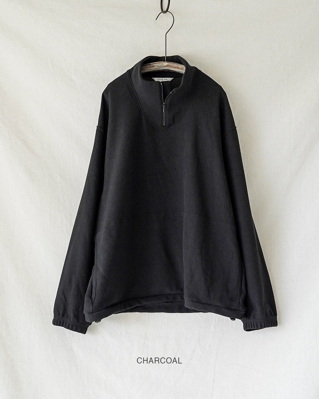 High neck zip up jumper CS09253