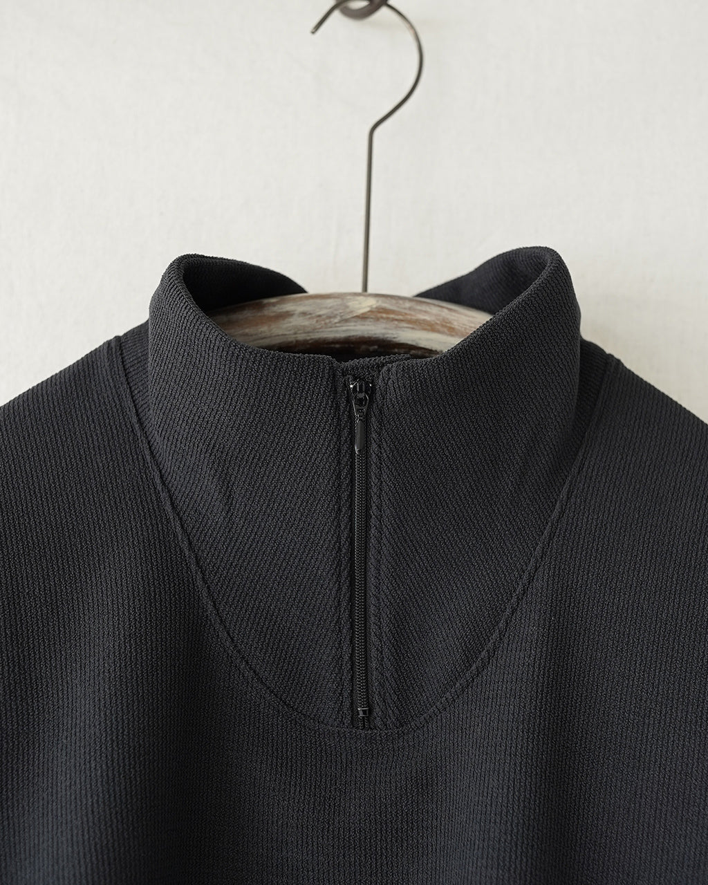 High neck zip up jumper CS09253