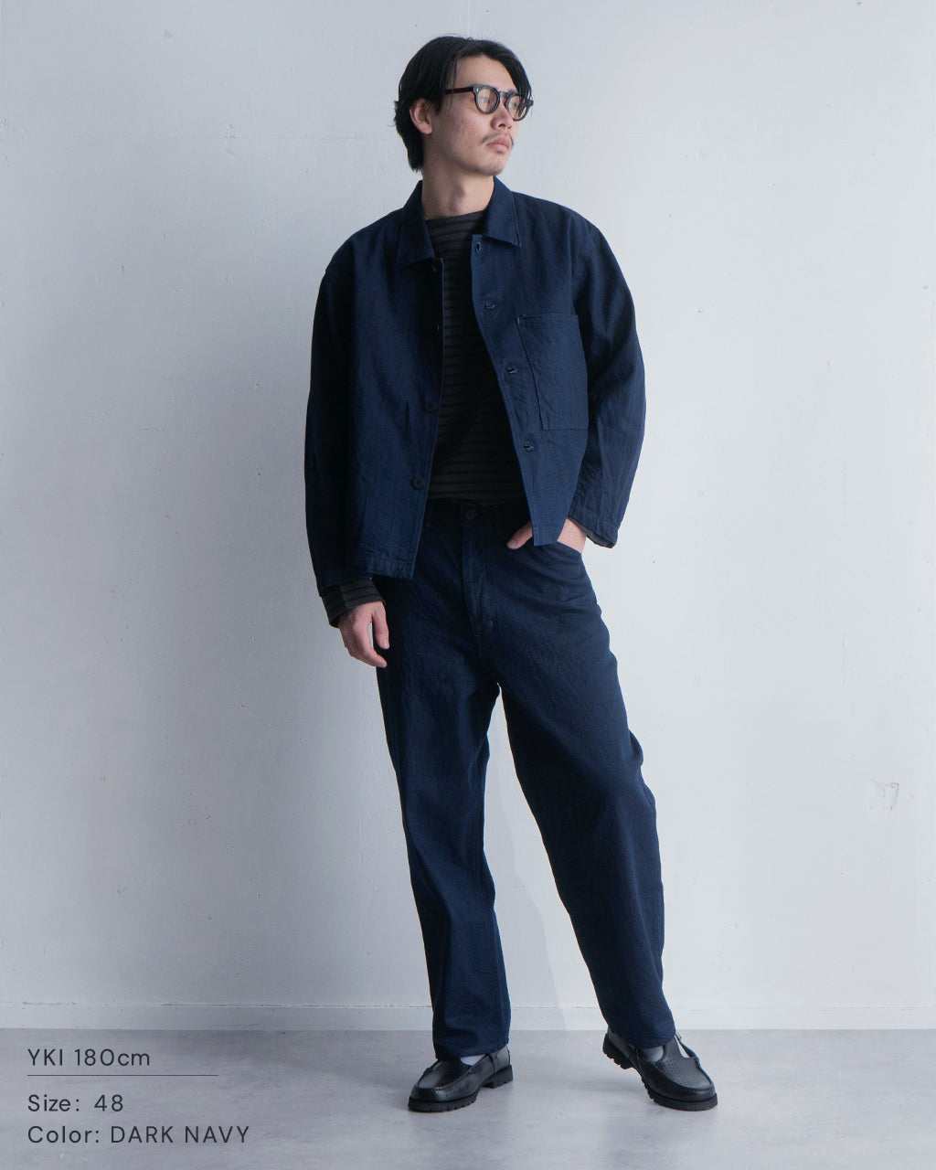 【SALE!20%OFF】11.5OZデニムストレートパンツ フルレングス ボトムス 11.5OZ DENIM STRAIGHT PANTS DN02251