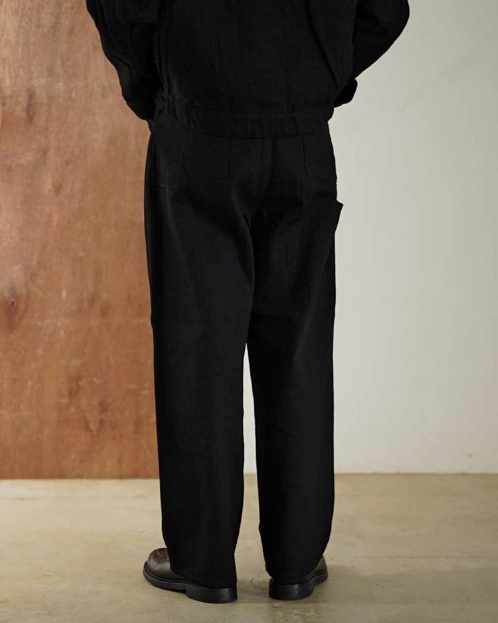 12oz denim 1 tuck pants DN02253