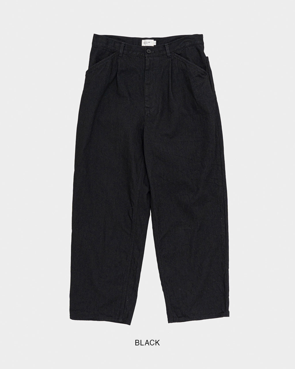 12oz denim 1 tuck pants DN02253