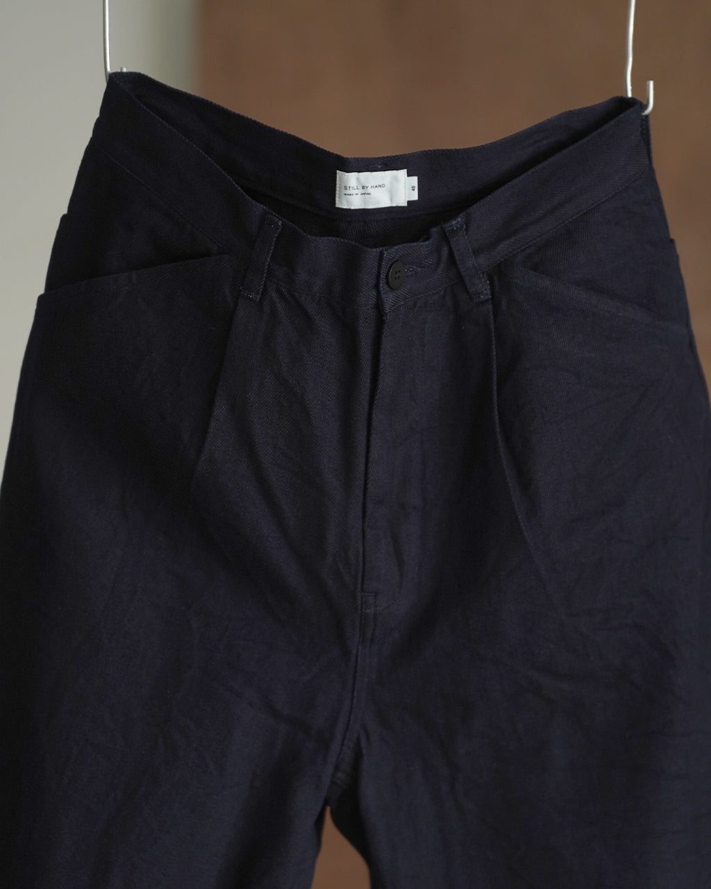 12oz denim 1 tuck pants DN02253