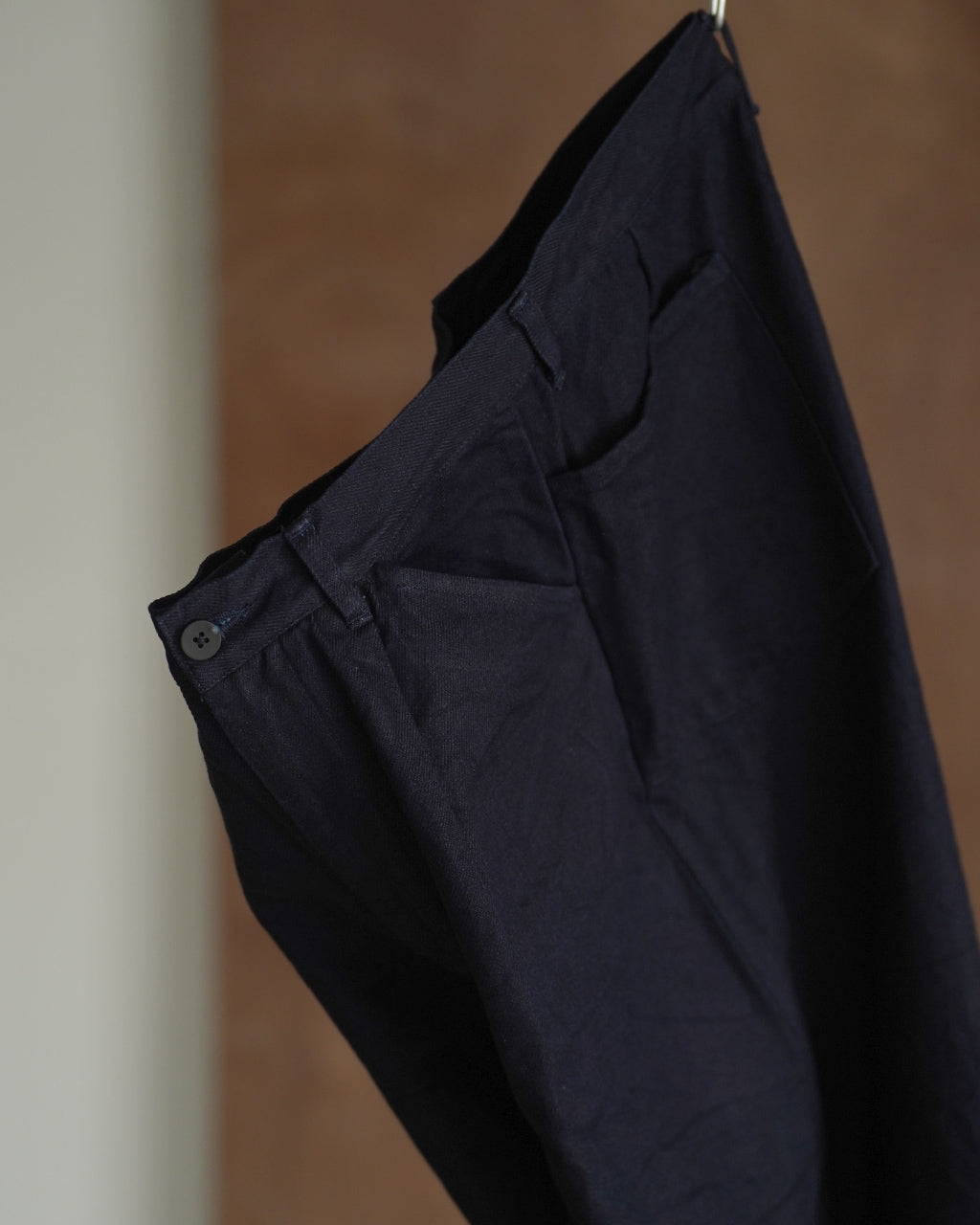 12oz denim 1 tuck pants DN02253