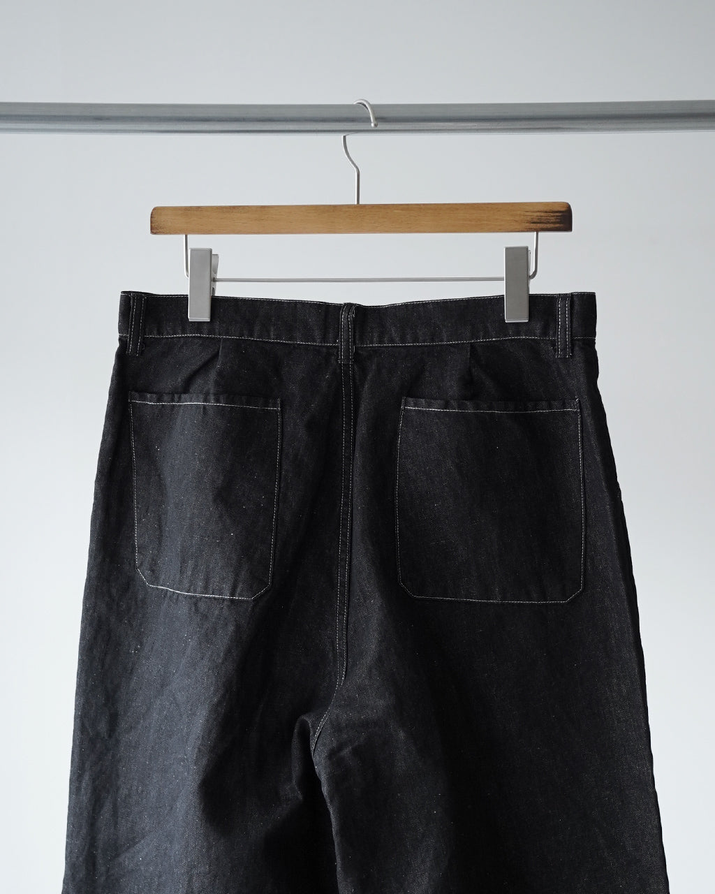 Hemp mixed denim pants DN02261