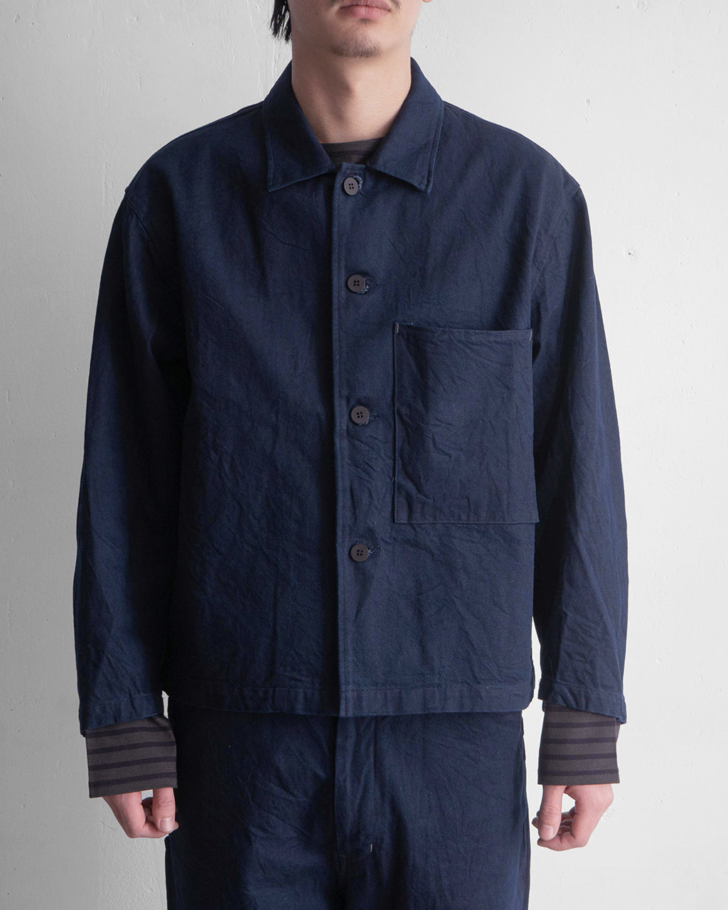 【SALE!30%OFF】11.5oz デニムブルゾン Denim Blouson アウター ジャケット カバーオール DN03251