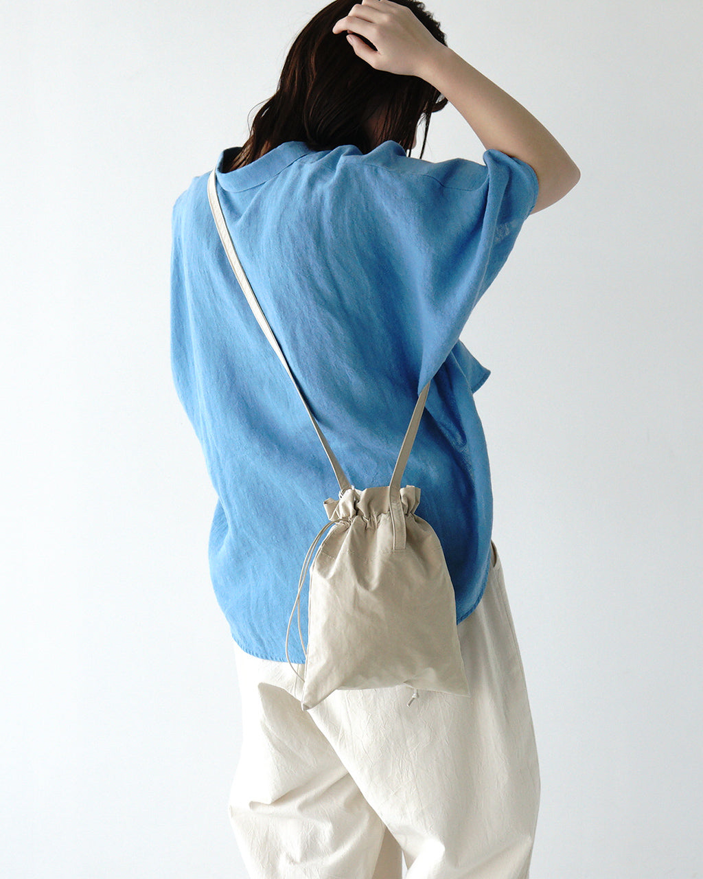【SALE!30%OFF】巾着バッグ Cloth pouch ショルダーバッグ クロスポーチ 鞄 ミニバッグ GD06251