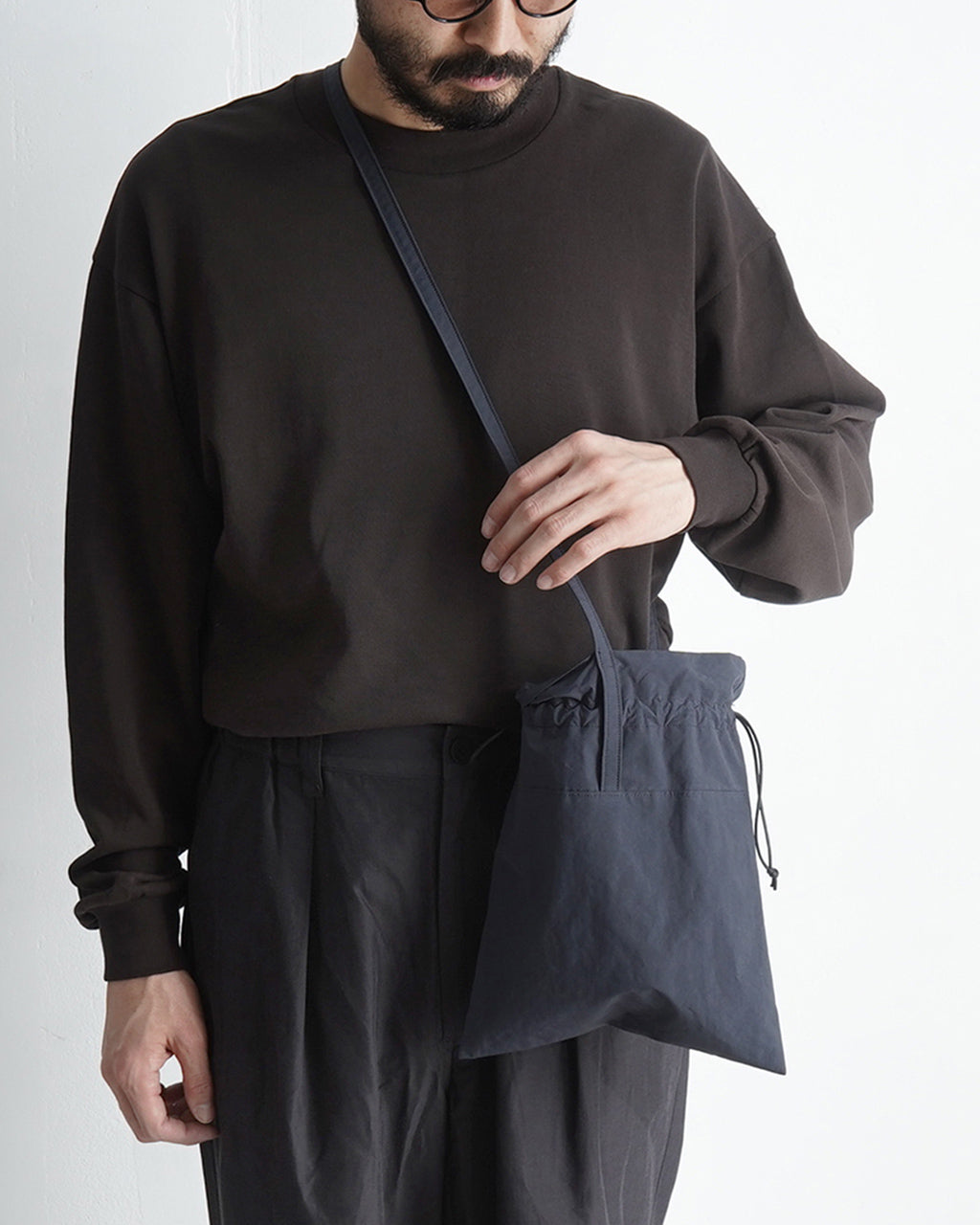 【SALE!30%OFF】巾着バッグ Cloth pouch ショルダーバッグ クロスポーチ 鞄 ミニバッグ GD06251