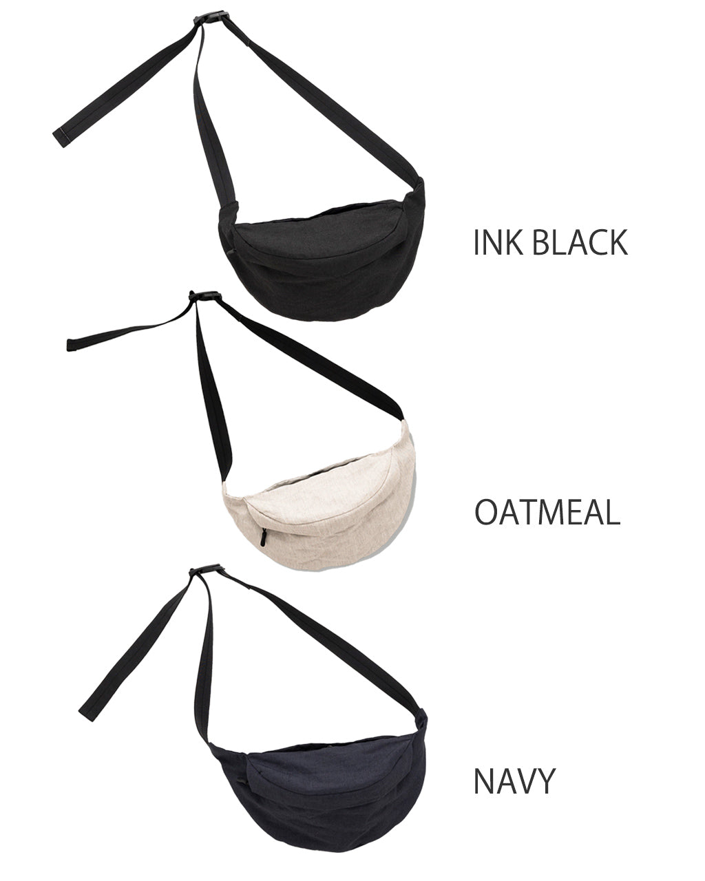 【SALE!40%OFF】ウエストバッグ リネン×和紙 WAIST BAG ボディバッグ サコッシュ ショルダー コンパクト 鞄 GD04251