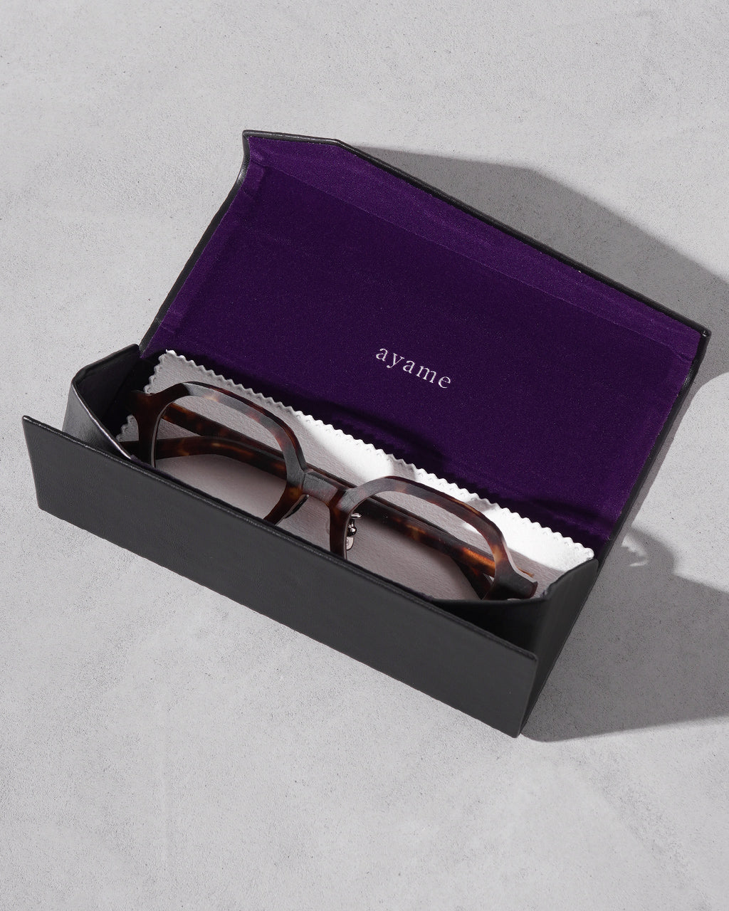 STILL BY HAND x ayame SBH glasses ウェリントン型 サングラス 眼鏡 太縁 黒縁 マット めがね 伊達メガネ カラーレンズ クリアレンズ GD06243