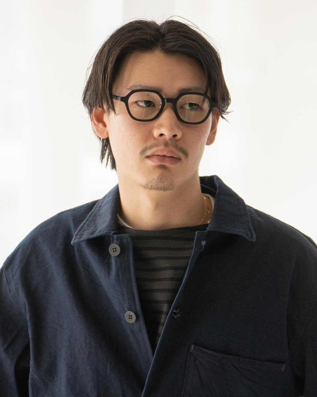 STILL BY HAND x ayame SBH glasses ウェリントン型 サングラス 眼鏡 太縁 黒縁 マット めがね 伊達メガネ カラーレンズ クリアレンズ GD06243