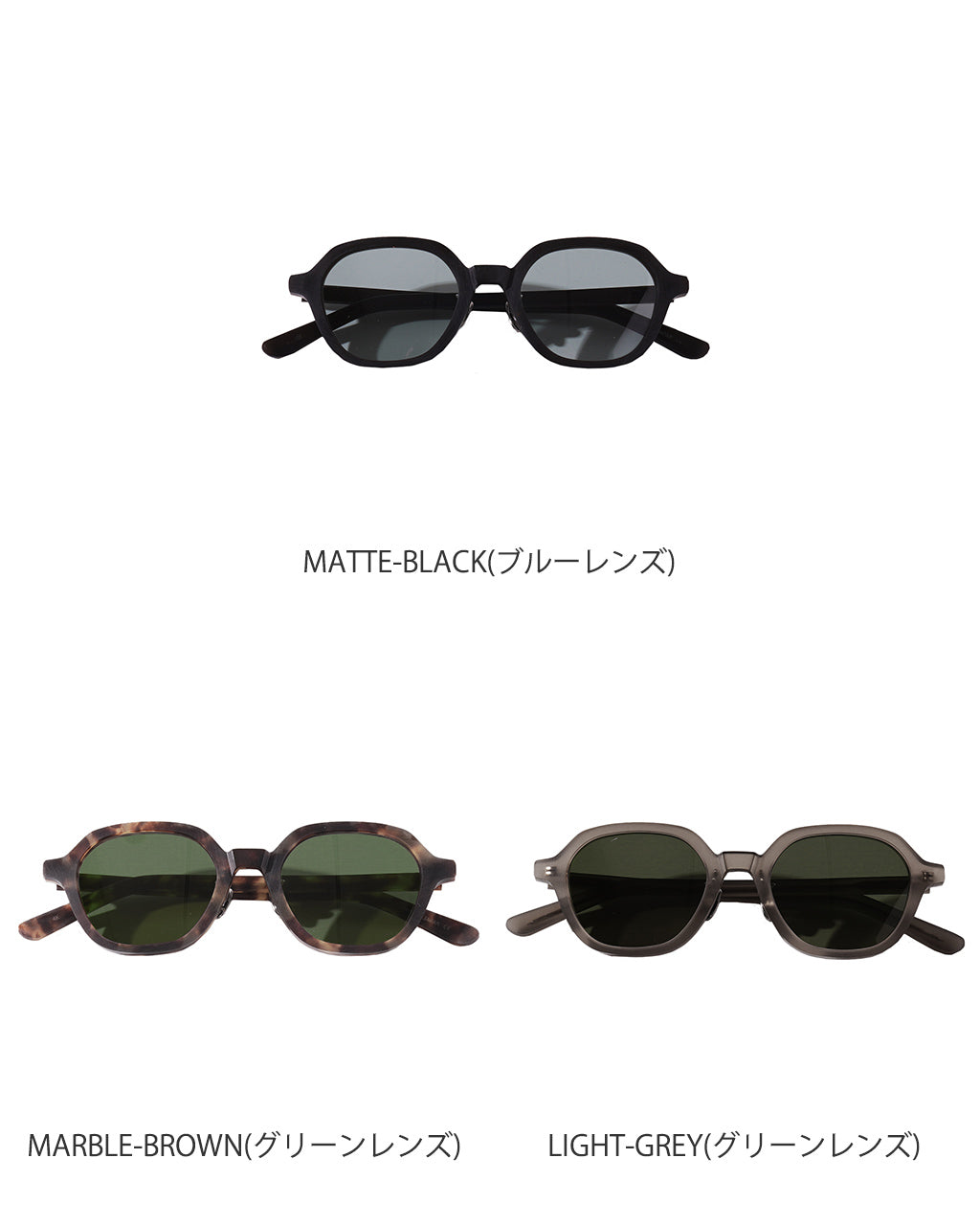 STILL BY HAND x ayame SBH glasses ウェリントン型 サングラス 眼鏡 太縁 黒縁 マット めがね 伊達メガネ カラーレンズ クリアレンズ GD06243