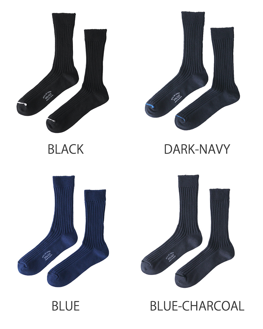 【SALE!30%OFF】クルー リブ ソックス ベーシック 靴下 GD07251 【メール便可】