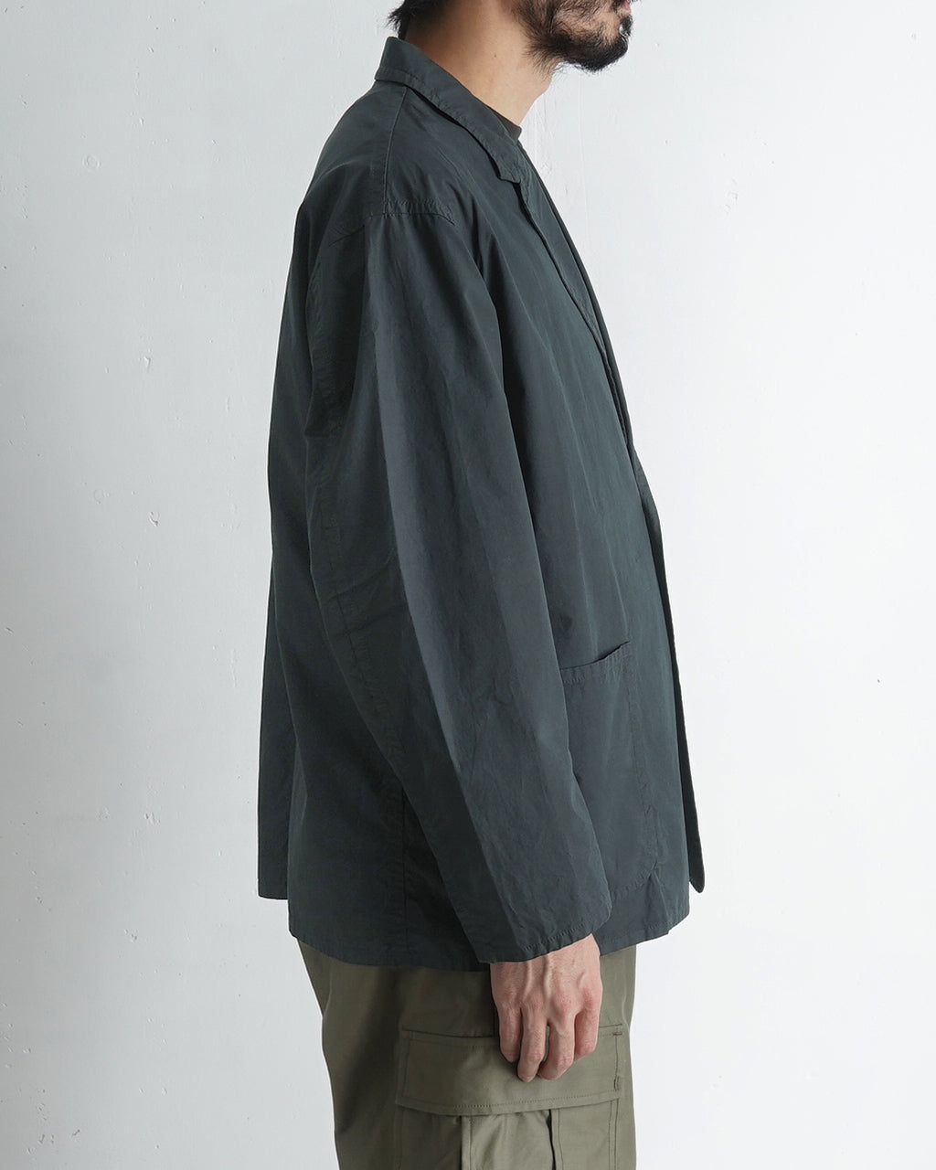 【SALE!40%OFF】テーラードジャケット ガーメントダイ コットン ライトジャケット Garment-dye 2B jacket シングル 2ボタン 羽織 ライトアウター JK01251