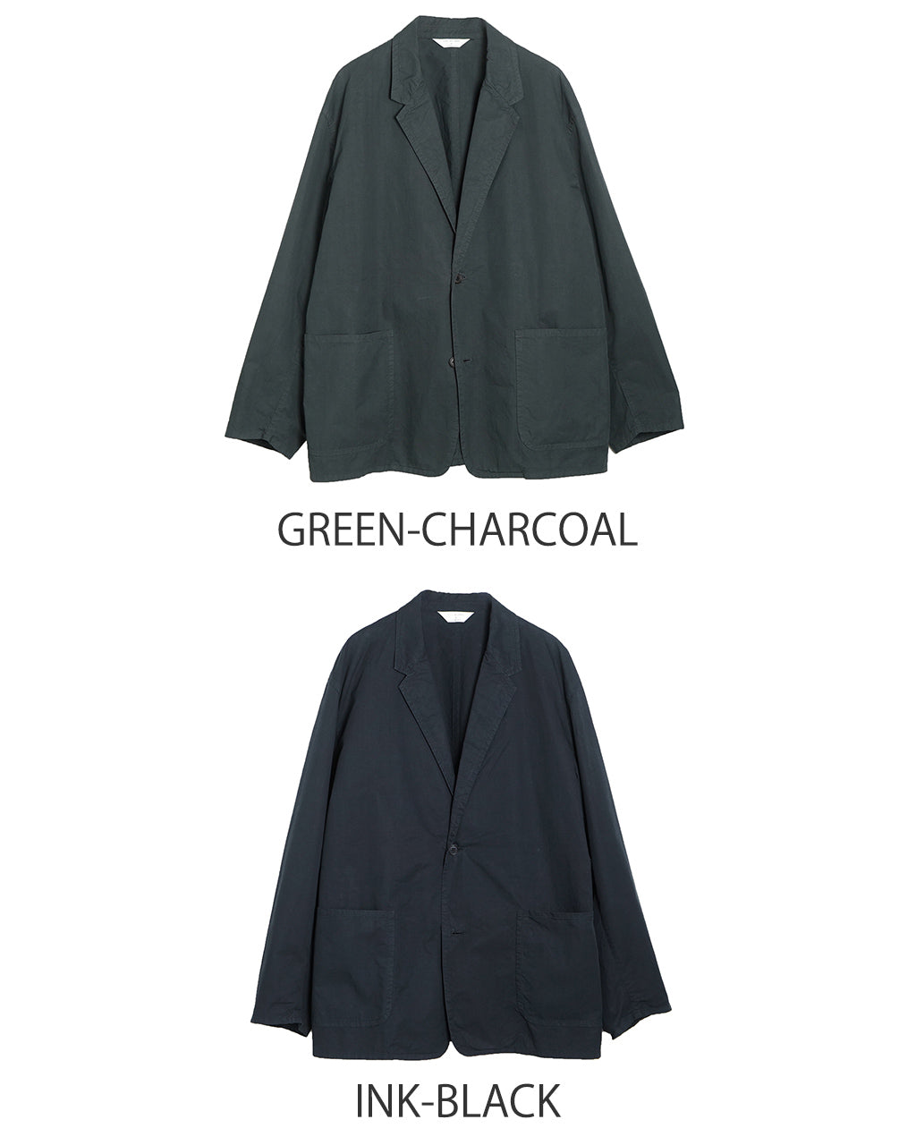 【SALE!40%OFF】テーラードジャケット ガーメントダイ コットン ライトジャケット Garment-dye 2B jacket シングル 2ボタン 羽織 ライトアウター JK01251