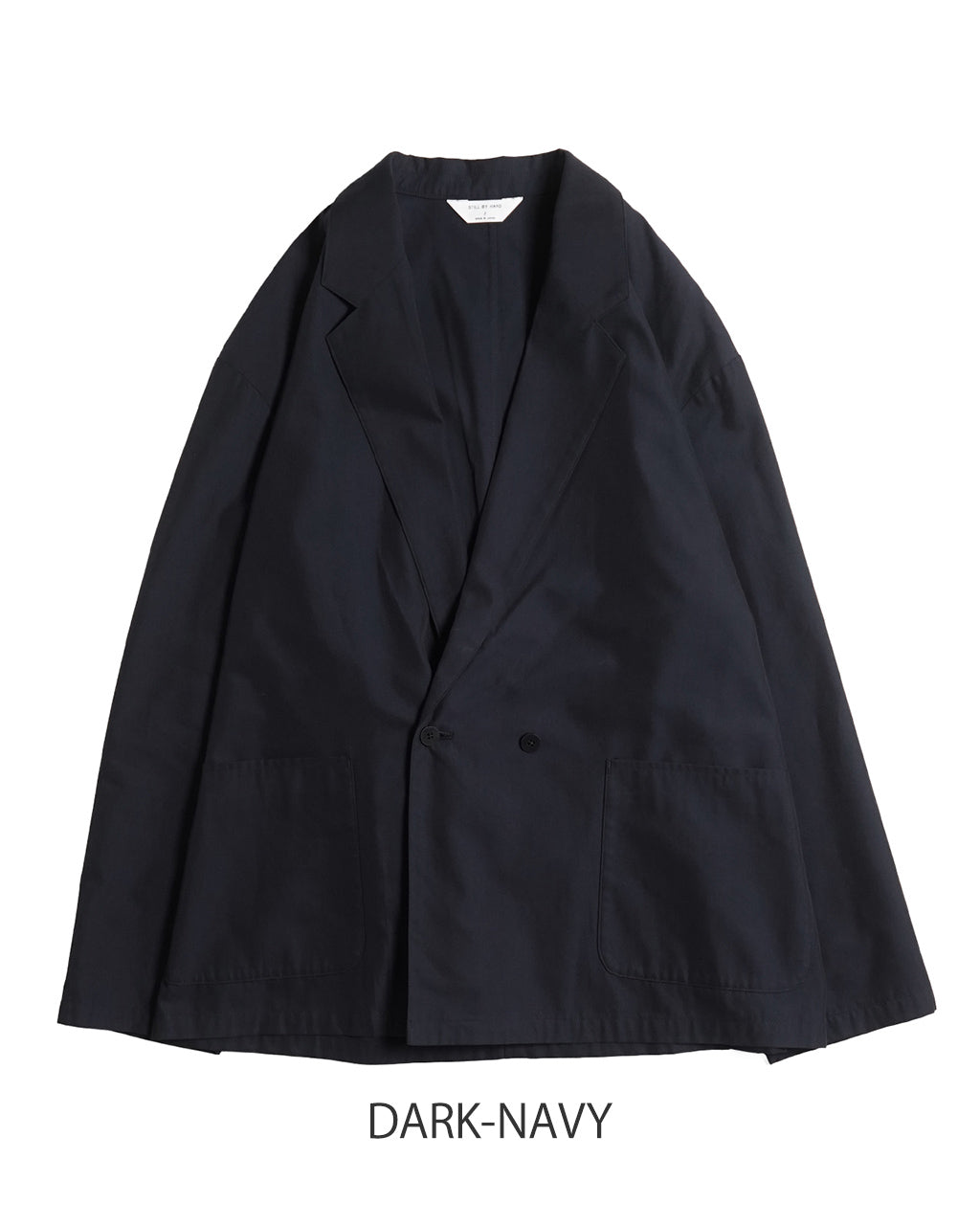 【SALE!20%OFF】セミダブルジャケット Cupro mixed easy jacket 羽織 オープンカラー イージージャケット テーラードジャケット セットアップ JK02251