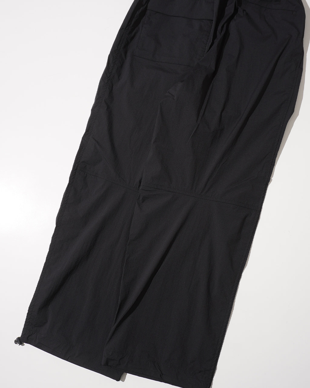 【SALE!20%OFF】ワイドパンツ イージーパンツ ドローコード ナイロン 軽量 セットアップ可 PT PT01252