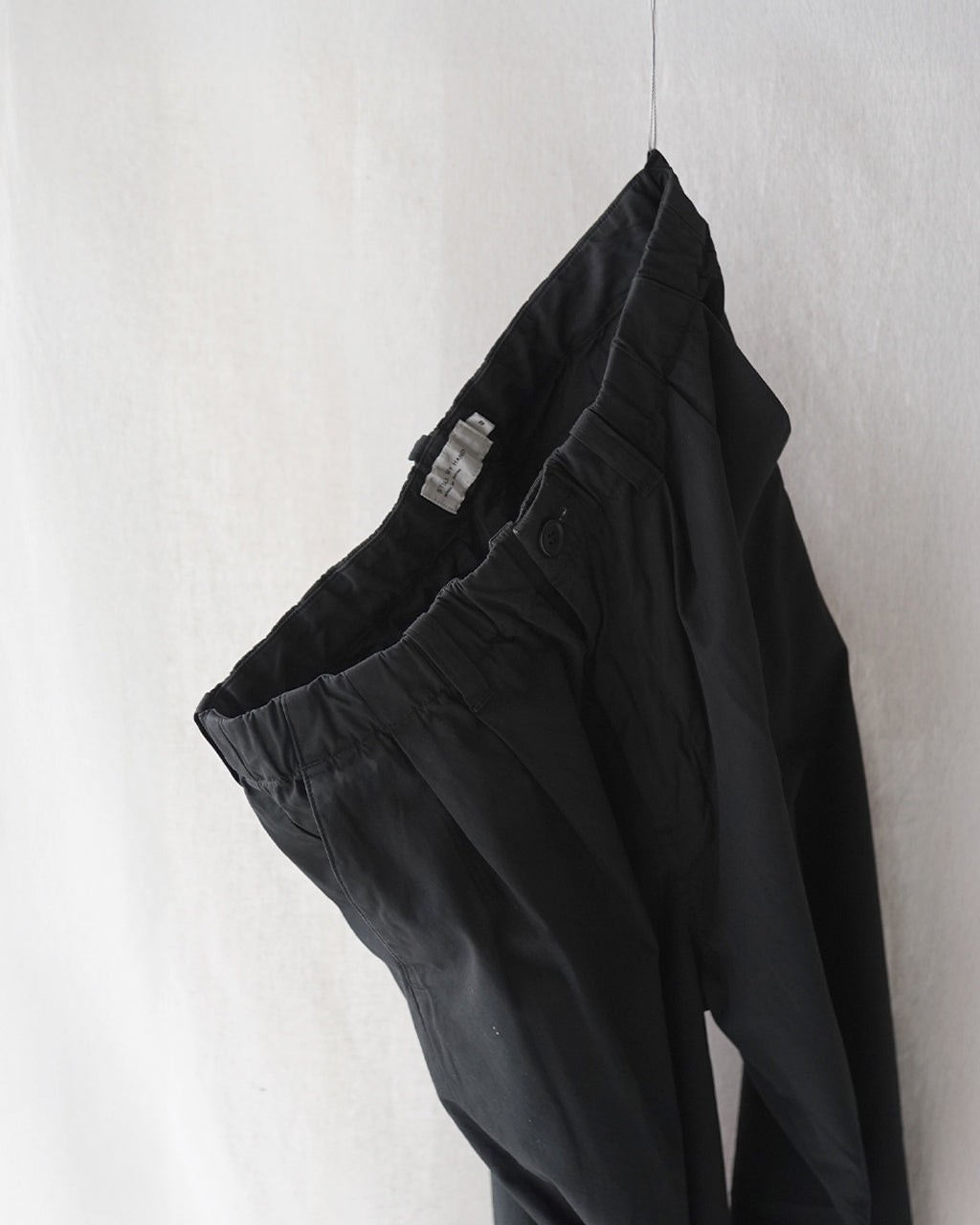 Garment-dye 2 pleat pants PT01261