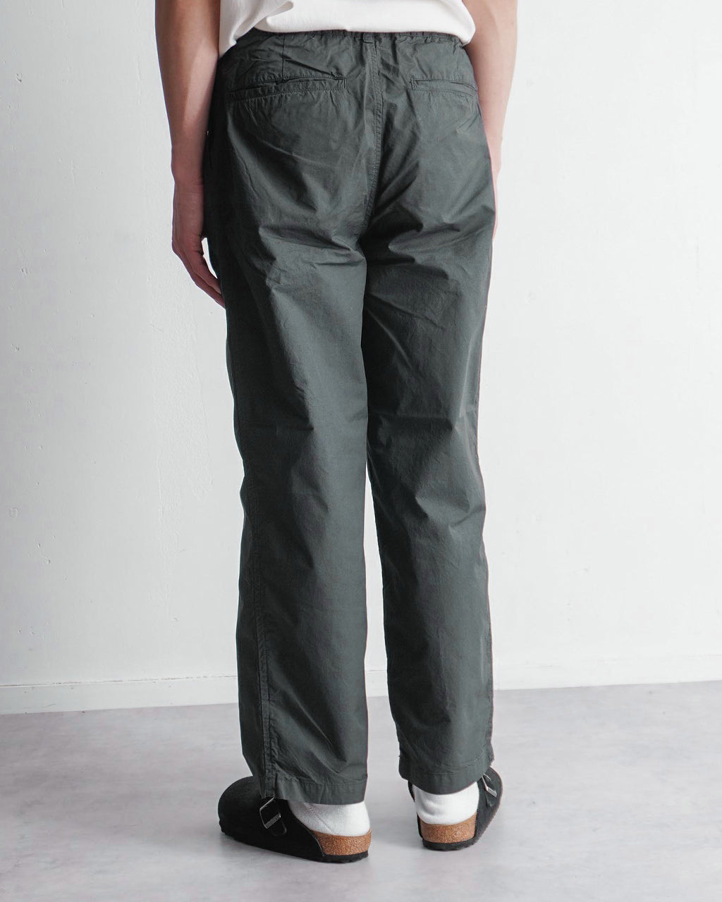 【SALE!20%OFF】2タック ワイドテーパードパンツ ガーメントダイ Garment-dye 2 tuck pants PT02251