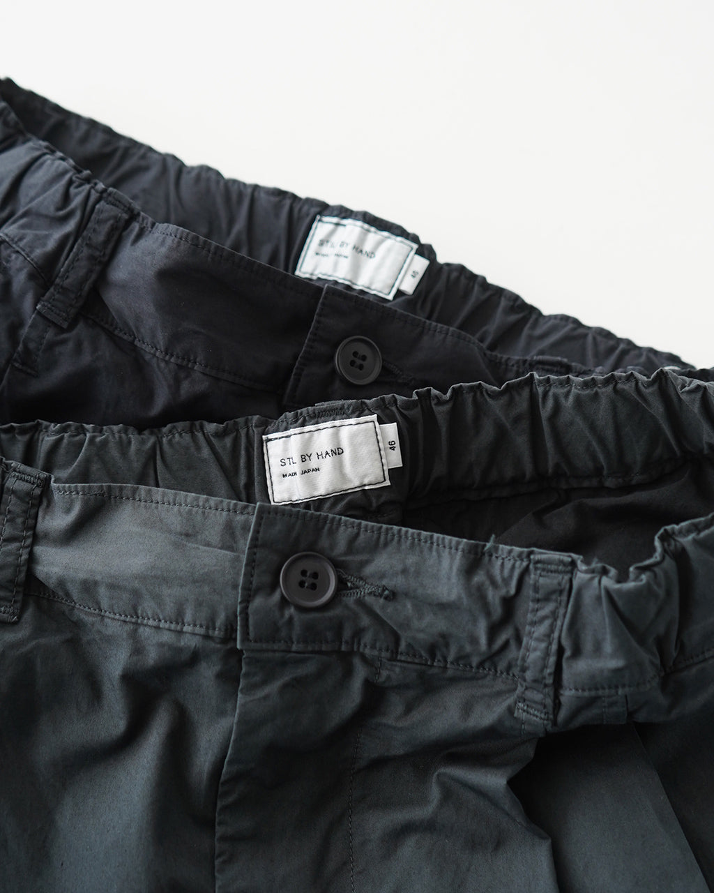 【SALE!20%OFF】2タック ワイドテーパードパンツ ガーメントダイ Garment-dye 2 tuck pants PT02251