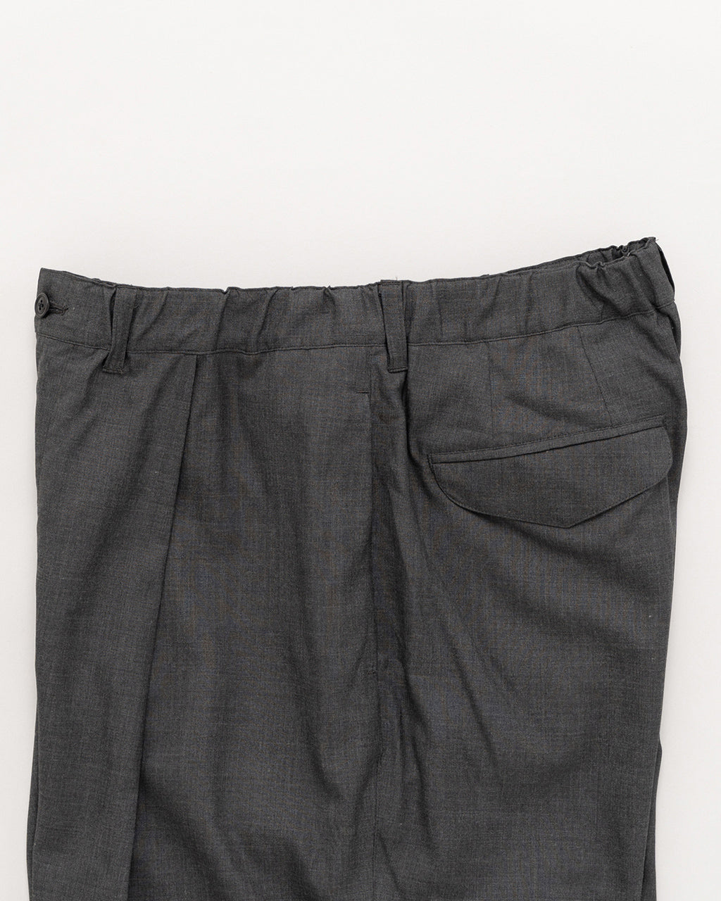 【SALE!20%OFF】サマーウール ワイドパンツ フルレングス ボトムス Summer wool wide pants PT06251 高級素材 テーパード クロップド丈 イージーパンツ