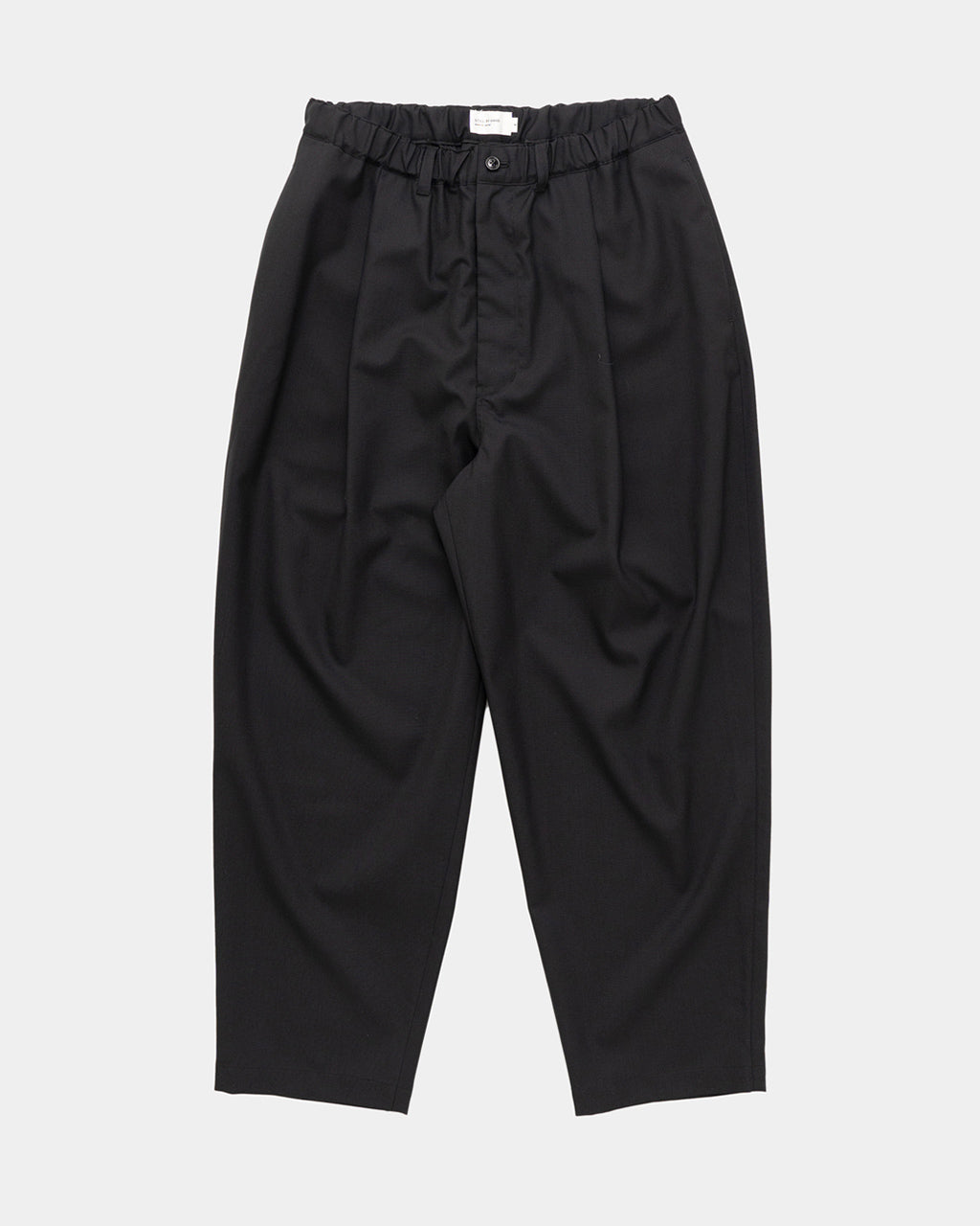 【SALE!20%OFF】サマーウール ワイドパンツ フルレングス ボトムス Summer wool wide pants PT06251 高級素材 テーパード クロップド丈 イージーパンツ