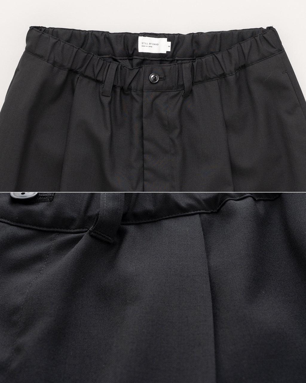 【SALE!20%OFF】サマーウール ワイドパンツ フルレングス ボトムス Summer wool wide pants PT06251 高級素材 テーパード クロップド丈 イージーパンツ