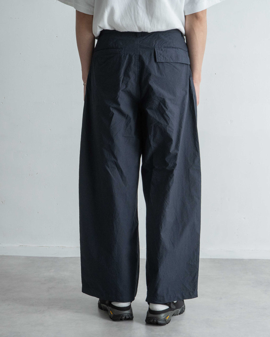 【SALE!20%OFF】パンツ コットン タイプライター タックパンツ ワイドパンツ PT06252