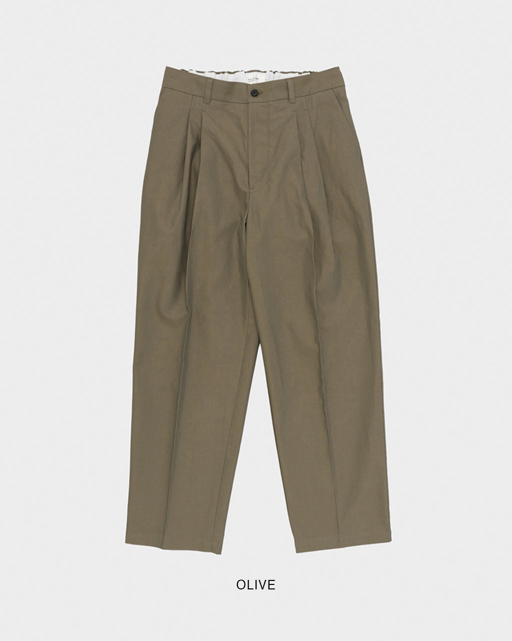 Deep tuck pressed pants PT06253