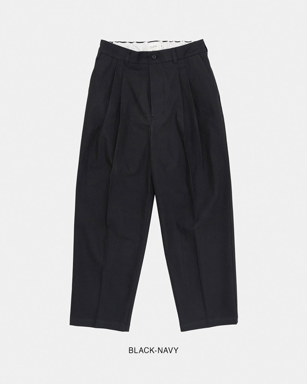 Deep tuck pressed pants PT06253