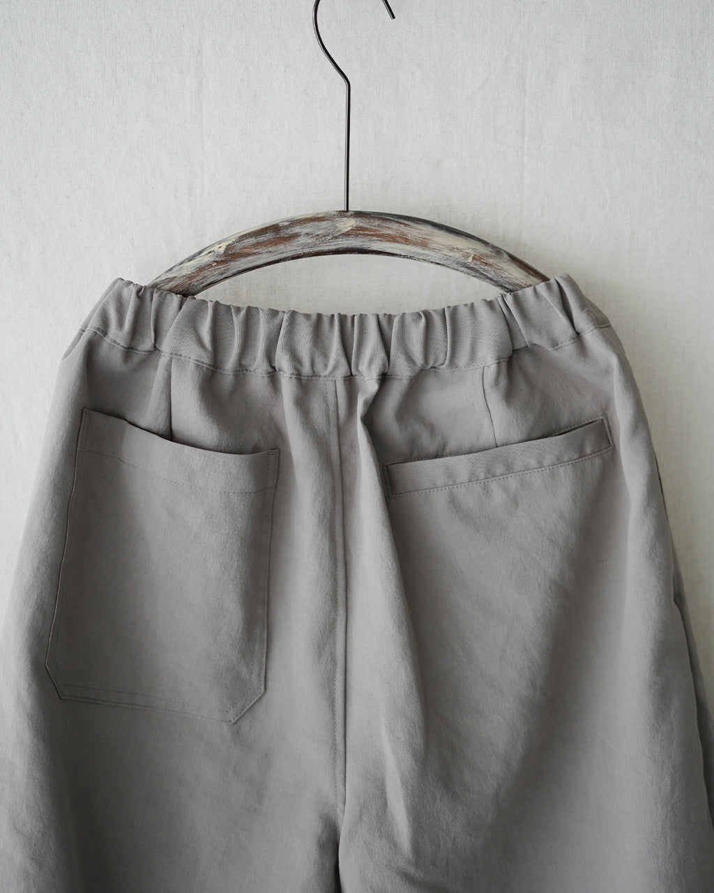 STILL BY HAND Elasticated easy pants PT07253
