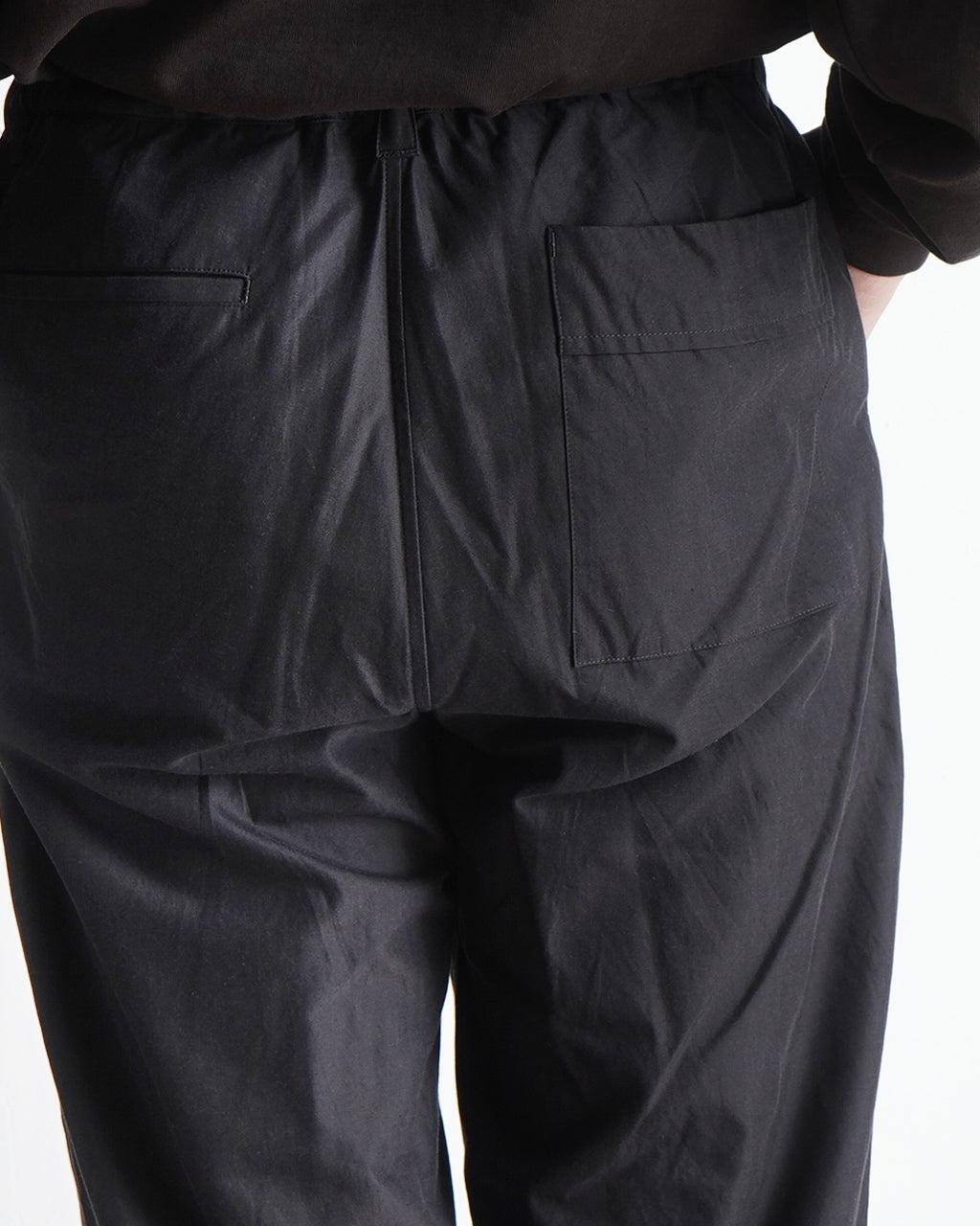 【SALE!30%OFF】コットン キュプラ ストレートパンツ Cupro mixed straight pants ボトムス イージーパンツ フルレングス PT08251