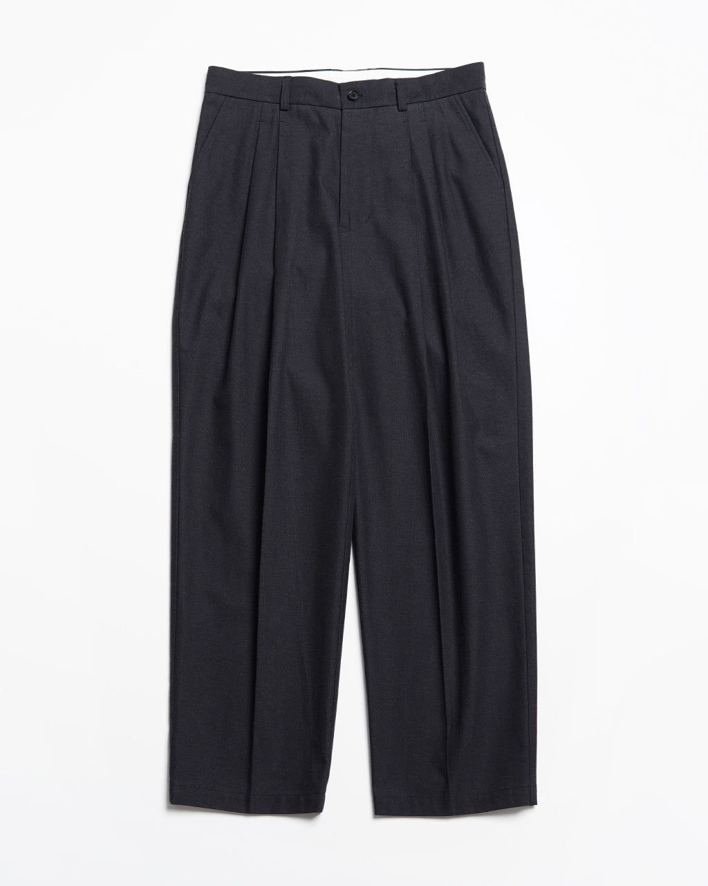ディープ タック プレスド パンツ Deep tuck pressed pants スラックス 2タック センタープレスパンツ PT092430910
