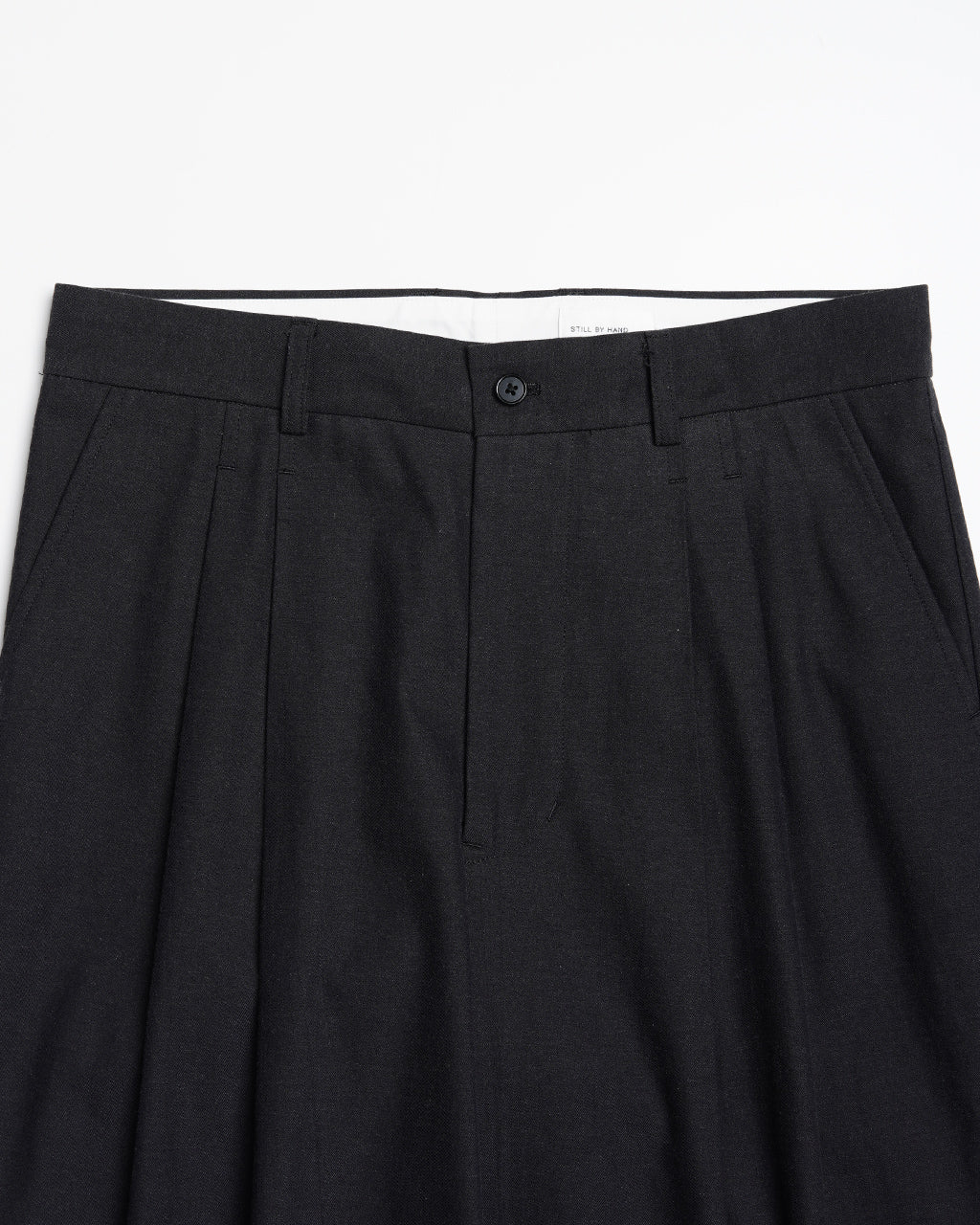 ディープ タック プレスド パンツ Deep tuck pressed pants スラックス 2タック センタープレスパンツ PT092430910