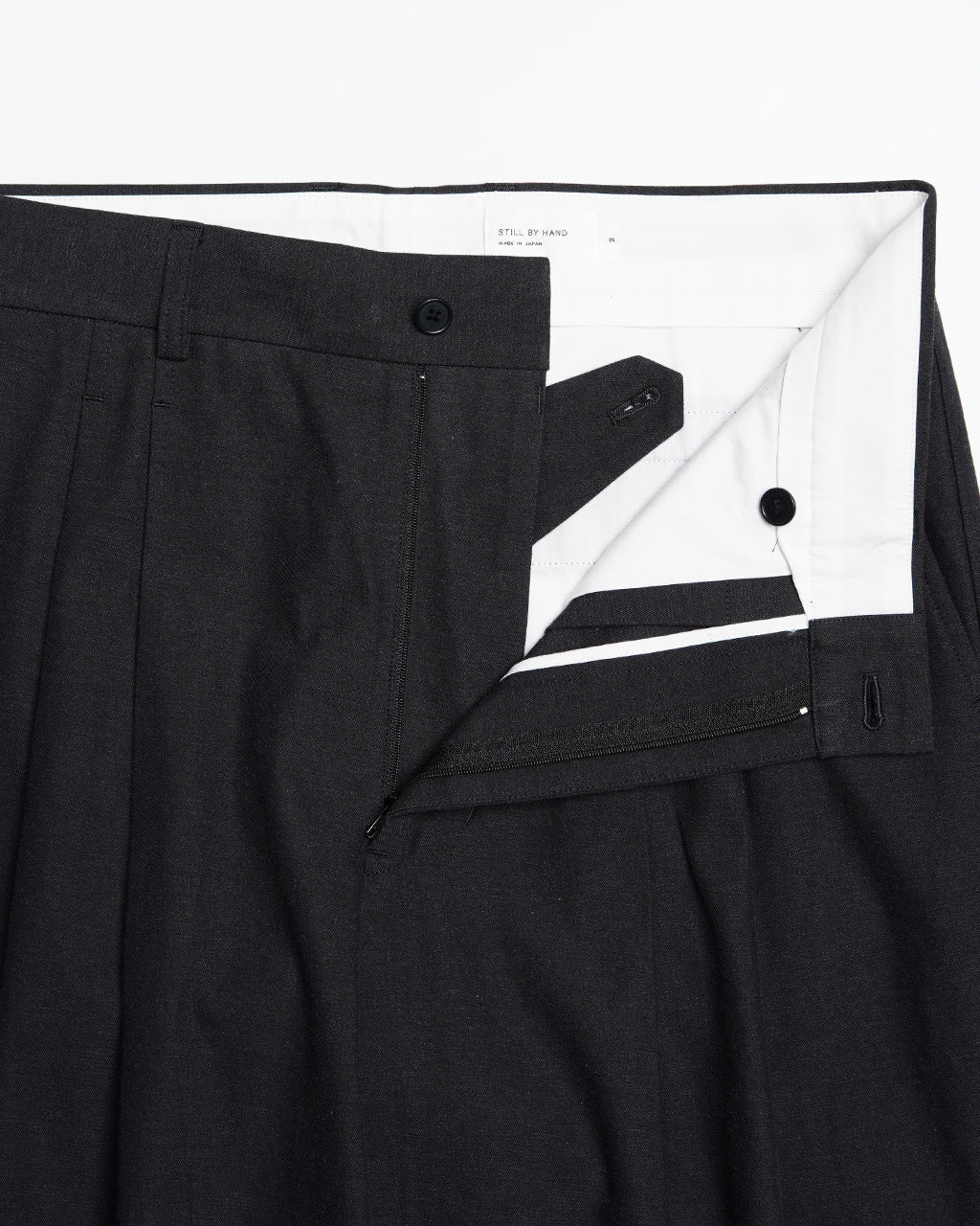 ディープ タック プレスド パンツ Deep tuck pressed pants スラックス 2タック センタープレスパンツ PT092430910