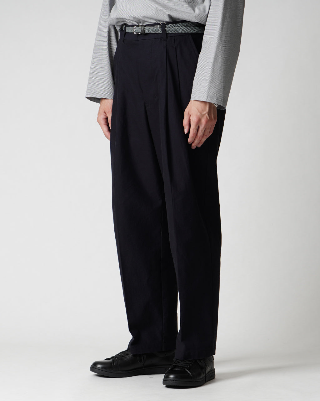 ディープ タック プレスド パンツ Deep tuck pressed pants スラックス 2タック センタープレスパンツ PT092430910