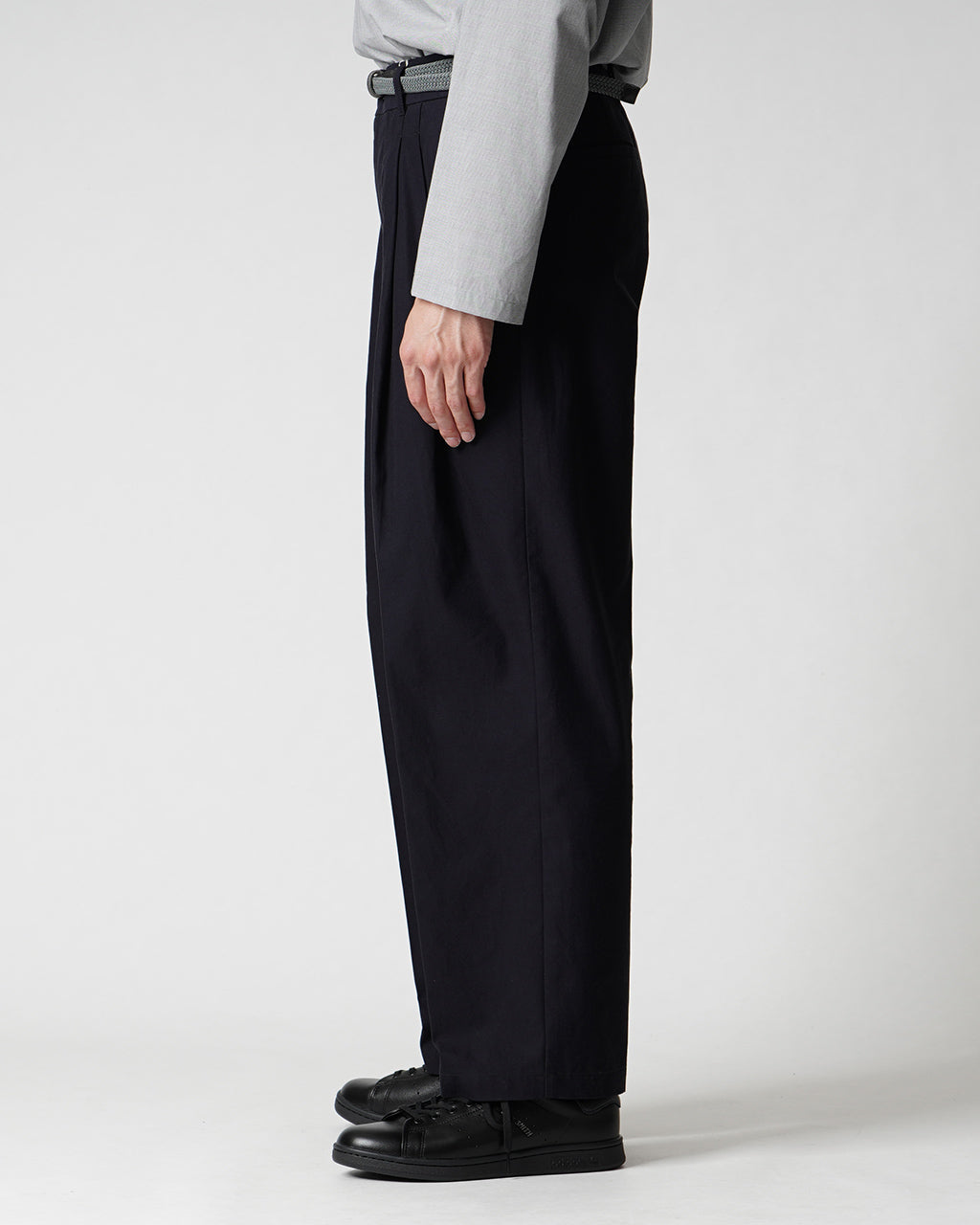 ディープ タック プレスド パンツ Deep tuck pressed pants スラックス 2タック センタープレスパンツ PT092430910