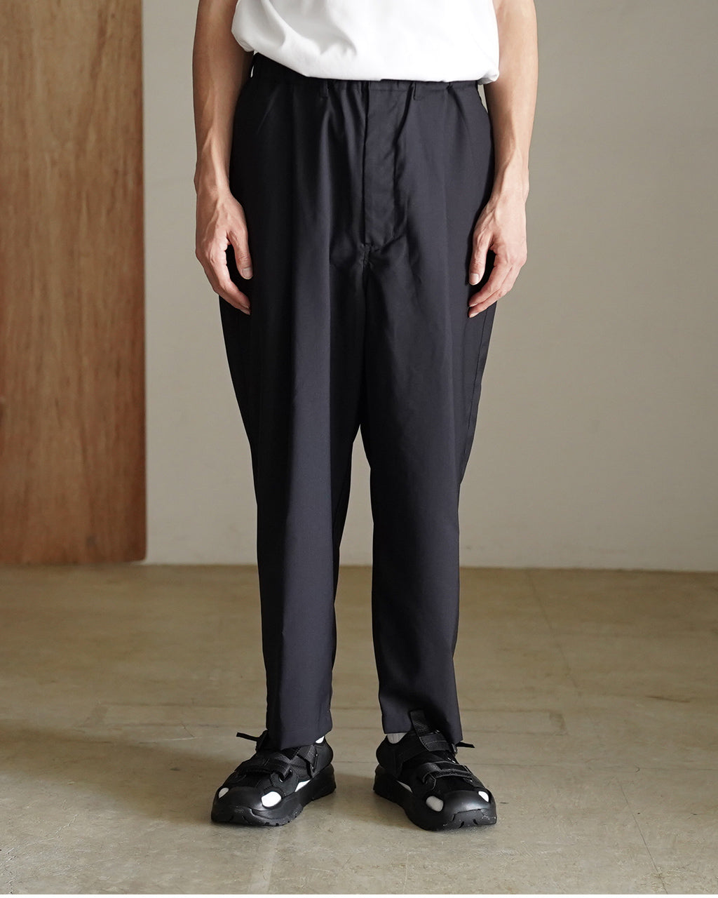 Summer wool wide pants PT09261