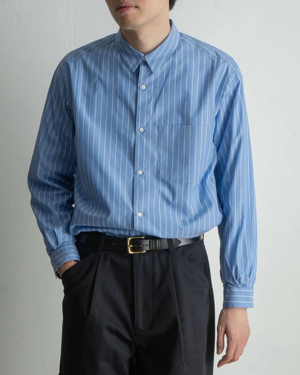 【SALE!30%OFF】レギュラーカラーシャツ Regular collar shirt 長袖 SH00221