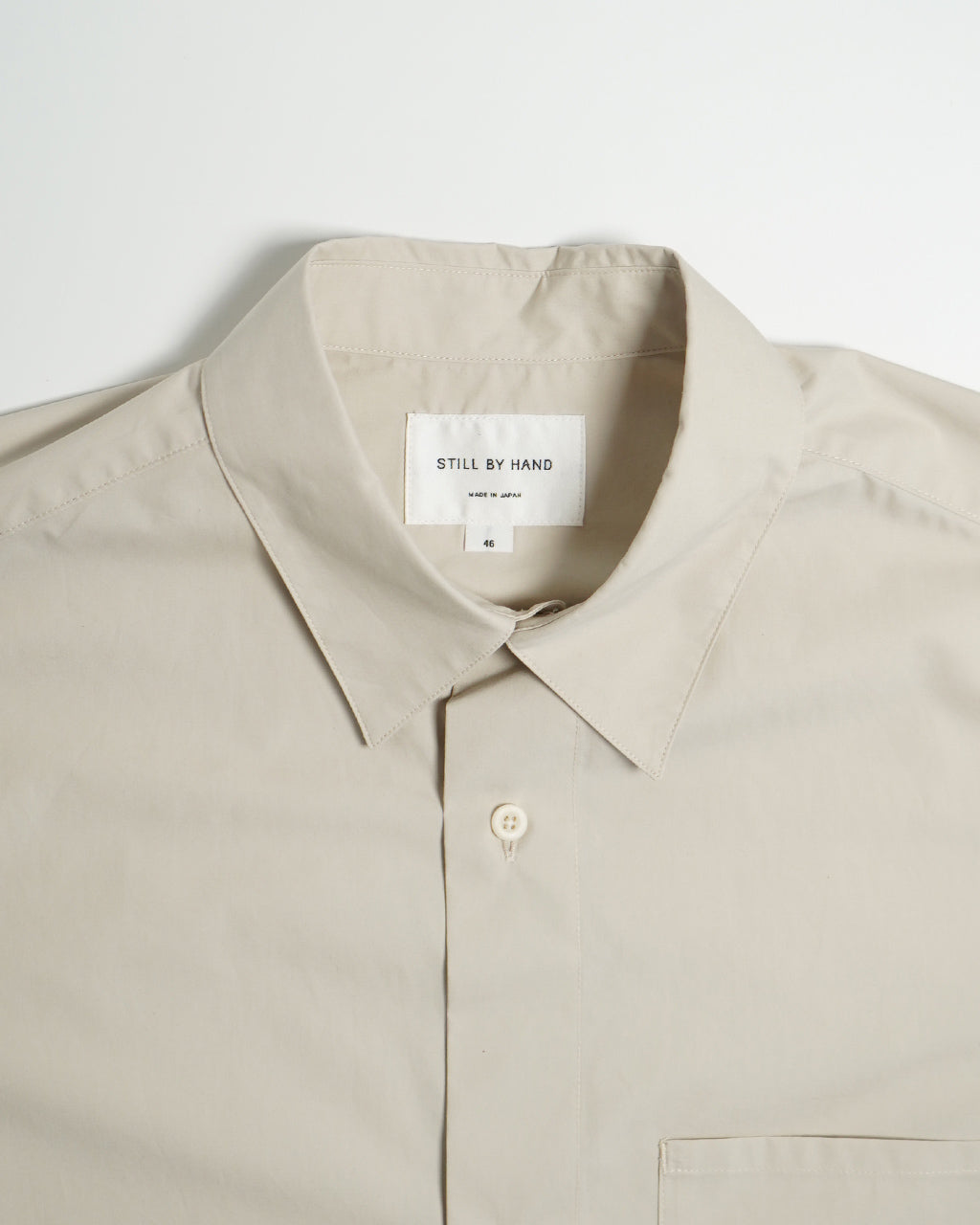 【SALE!20%OFF】シルク コットン 半袖シャツ Silk mixed shirt レギュラーカラー オーバーサイズ オーガニック超長綿 タイプライター生地 羽織 SH01251